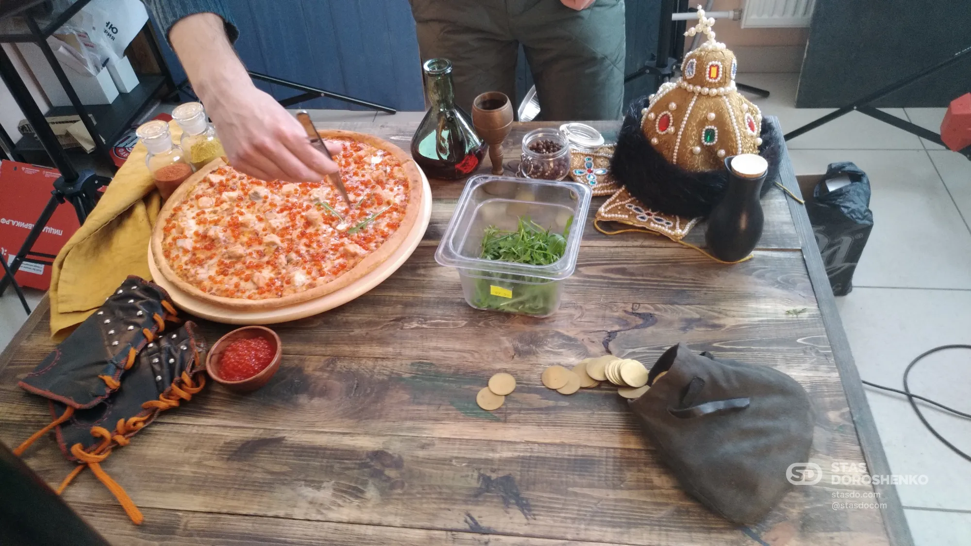 Пицца «Царская» - рекламная кампания для ПиццаФабрики