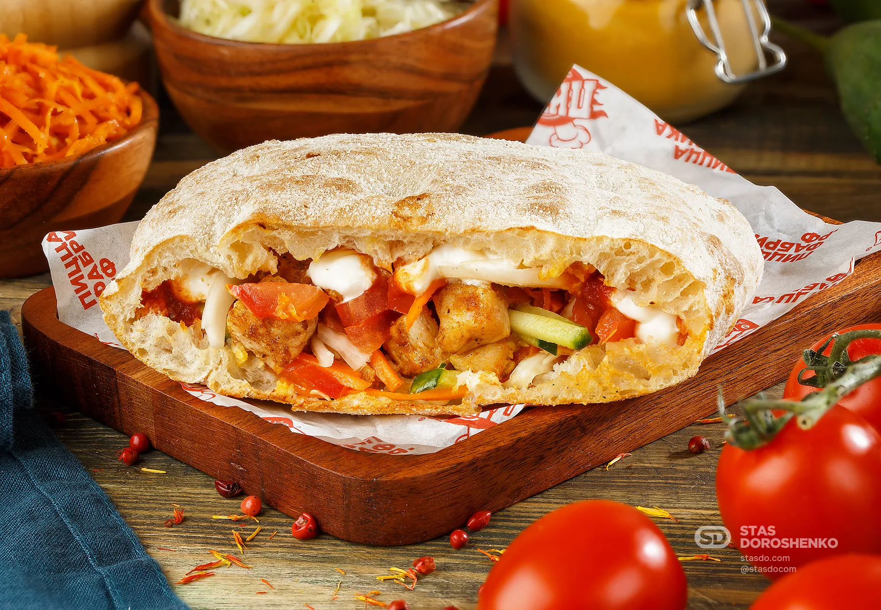 «Шаурма» - рекламная кампания для ПиццаФабрики